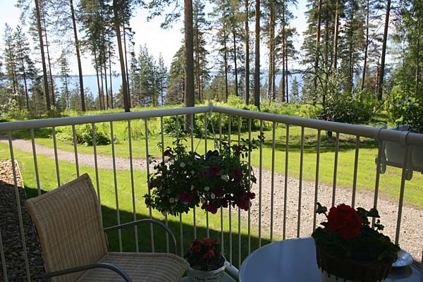 Maisema parvekkeelta